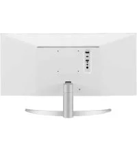 LG 29WQ600-W 29" UltraWide FHD IPS Monitor – HDR10, 100Hz, USB-C, back view