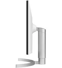 LG 27UP550-W 27" 4K UHD IPS Monitor with USB-C Connectivity side view