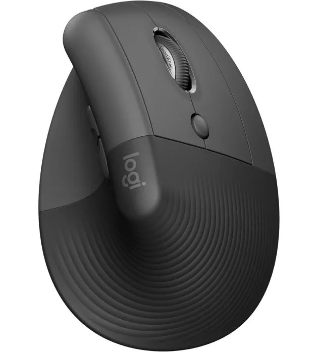 Logitech Wireless Mouse Lift Vertical Ergonomic - Graphite Logitech Wireless Mouse Lift Vertical Ergonomic - Graphite