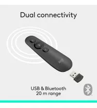 Logitech R500 Wireless Presenter Remote & Laser Pointer bluetooth