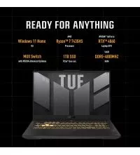 Asus TUF A15 Gaming Laptop - AMD Ryzen 7 7435HS, 16GB, RTX 4060, 144Hz, FHD