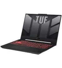 Asus TUF A15 Gaming Laptop - AMD Ryzen 7 7435HS, 16GB, RTX 4060, 144Hz, side view