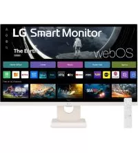 LG 27SR50F-W 27″ FHD Smart Monitor with webOS & Built-in Speakers