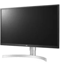 LG 27UP550N-W 27″ 4K UHD HDR Monitor with USB-C and FreeSync, side view