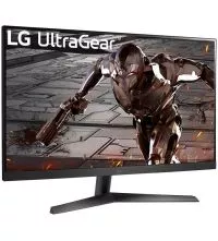 LG UltraGear 32GN50R-B 32” FHD Gaming Monitor – 165Hz, VA Panel, side view