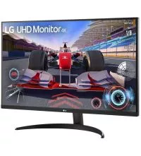 LG UltraFine 32UR500K-B Monitor - 32" 4K UHD Display with HDR10, Side view