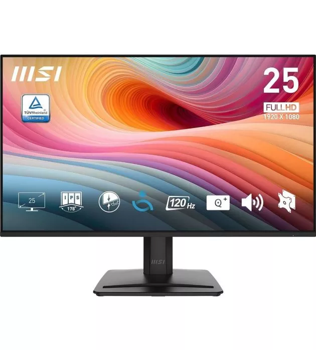 MSI PRO MP251 E2 24.5'' FHD IPS Monitor - 120Hz, HDMI, DP, VGA MSI PRO MP251 E2 24.5'' FHD IPS Monitor - 120Hz, HDMI, DP, VGA