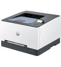 HP 3203dw Color Laser Printer - Wireless, Duplex, High-Speed Printing, side view