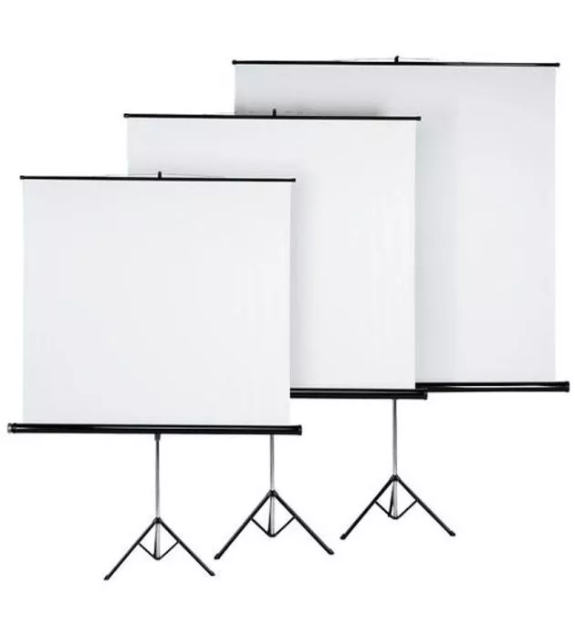 SP-TP210 Portable Tripod Projection Screen - 210cm x 210cm