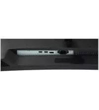 LG 34WQ60C-B 34" Curved UltraWide Monitor - QHD IPS, HDR10, ports view