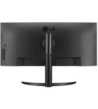 LG 34WQ75C-B 34-Inch Curved UltraWide QHD IPS USB-C Monitor | 60Hz , back view