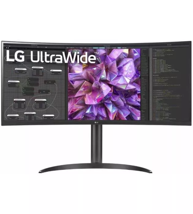 LG 34WQ75C-B 34-Inch Curved UltraWide QHD IPS USB-C Monitor | 60Hz LG 34WQ75C-B 34-Inch Curved UltraWide QHD IPS USB-C Monitor | 60Hz