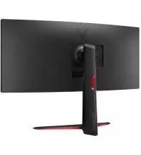 LG 34GP63A-B 34” Ultrawide Curved QHD Gaming Monitor, 160Hz, back view