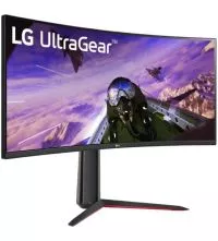 LG 34GP63A-B 34” Ultrawide Curved QHD Gaming Monitor, 160Hz
