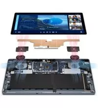 Dell Latitude 7350 2-in-1 Laptop 13.3" - Core Ultra 7 164U, 32GB, cooling