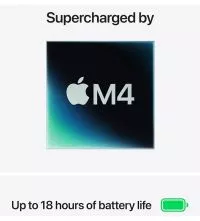 Apple MacBook Air 13" (MC6U4LL/A), M4 Chip