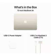 Apple MacBook Air 13.6" MC8P4LL/A - M3 Chip, 24GB RAM, 512GB SSD, what's in the box