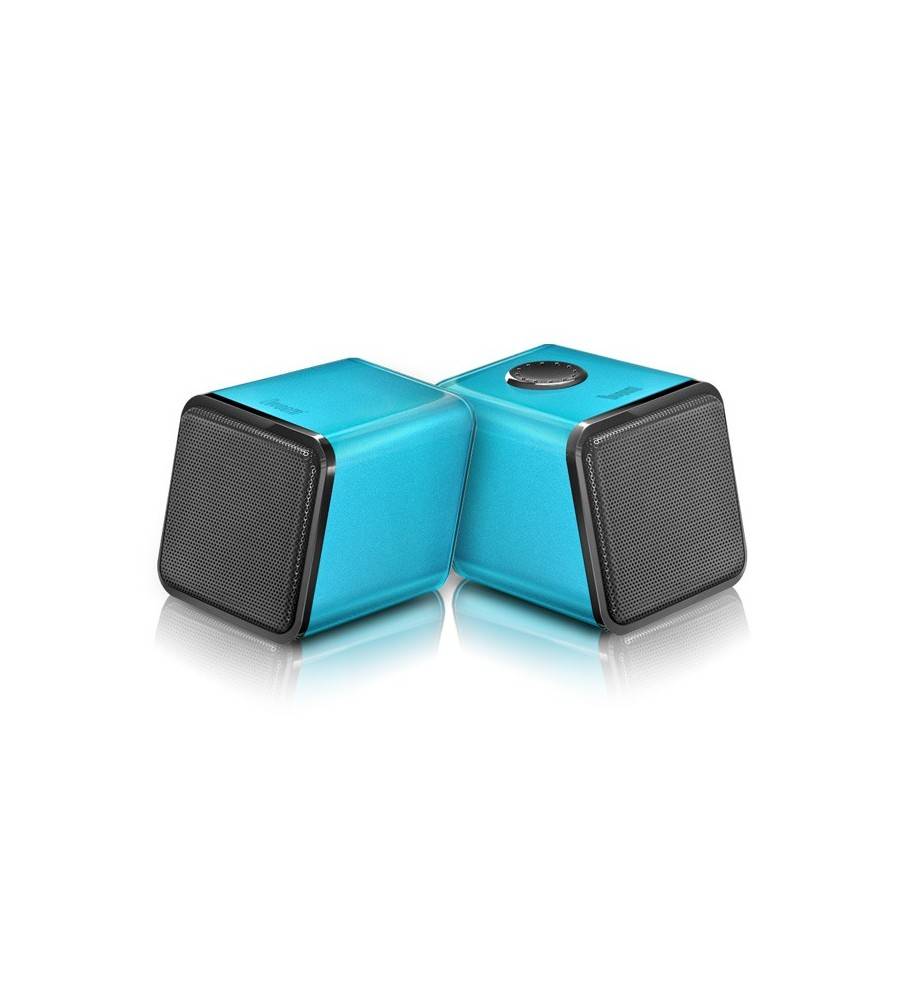 DiVoom Iris-02 USB Notebook Speakers -Blue.