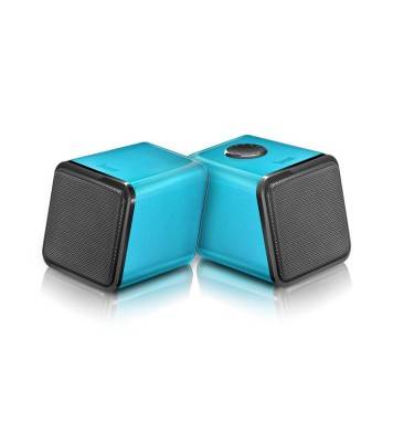 DiVoom Iris-02 USB Notebook Speakers -Blue.