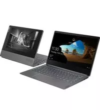 Lenovo ThinkBook Plus IRU G4 DUAL SCREENS Business laptop - Core i5-1335U, 16GB RAM, side view