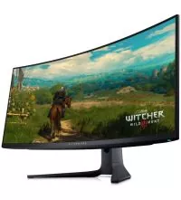 Dell Alienware AW3423DWF 34" Curved OLED Gaming Monitor - 165Hz, side view