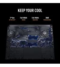 ASUS TUF F16 Gaming Laptop - Core i7-14650HX, 32GB RAM, 1TB, RTX 5060, great cooling performance