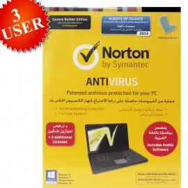 Norton Internet Security 2014 For 1+2 User - 1 Year