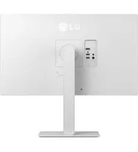 Affordable 27” 4K Monitor - LG 27US550-W with IPS Panel & HDR Support, back view