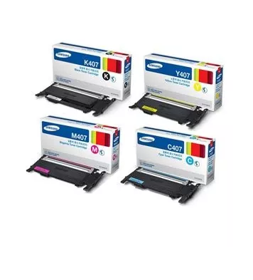 Original Samsung Toner CLT-C/M/Y 407S Color /each for