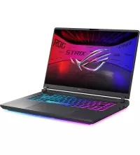 ASUS ROG Strix G16 Gaming laptop, AMD Ryzen 9 9955HX, RTX 5060, 16GB Ram, 1TB, side view