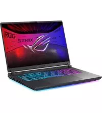 ASUS ROG Strix G16 Gaming laptop, AMD Ryzen 9 9955HX, RTX 5060, 16GB Ram, 1TB, side view
