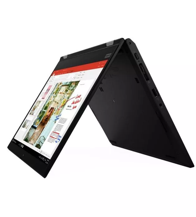 Lenovo ThinkPad L13 YOGA G3 X360 Laptop, Core i7-1255U, 16GB RAM, tablet mode