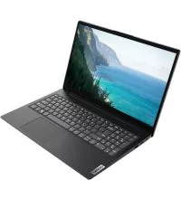 Lenovo V15 G2 Budget Laptop - Intel Celeron N4500, 256GB SSD, 8GB RAM, side view