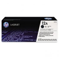 Original HP Q2612A LaserJet 12A Print Cartridge - Black