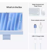 Apple iMac 24" Z1EQ000BU - All-in-one Desktop M4 Chip, 24GB RAM, 1TB, box content