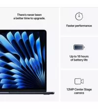 Apple MacBook Air 15,3" MC6L4LL/A - M4 Chip, 512GB, 24GB RAM Laptop, 12MP camera
