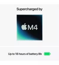 Apple MacBook Air 15,3" MC6L4LL/A - M4 Chip, 512GB, 24GB RAM Laptop, 18 hours battery life