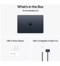 Apple MacBook Air 15,3" MC6L4LL/A - M4 Chip, 512GB, 24GB RAM, box content
