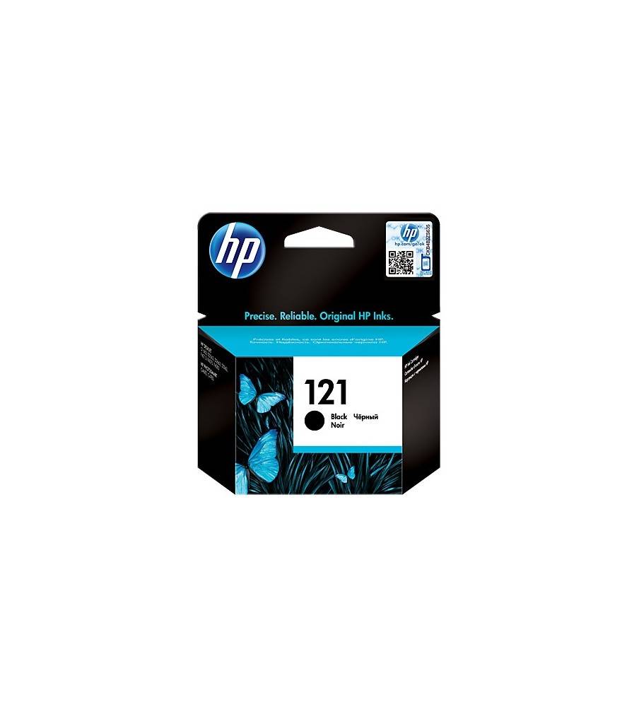 Original HP 121 Black ink cartridge CC640 *200 pages* 