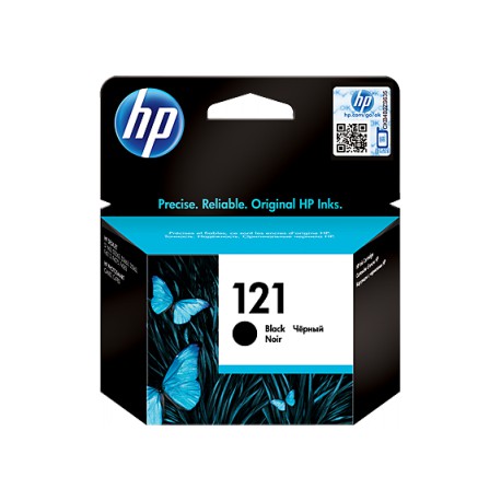 Original HP 121 Black ink cartridge CC640 *200 pages* 