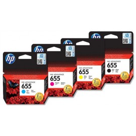 Original Hp 655 C/M/Y/K Cartridges . Price is Per piece.