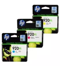 Original Hp 920XL Color Cyan, Magenta, Yellow. Price is per piece. 700Pages.