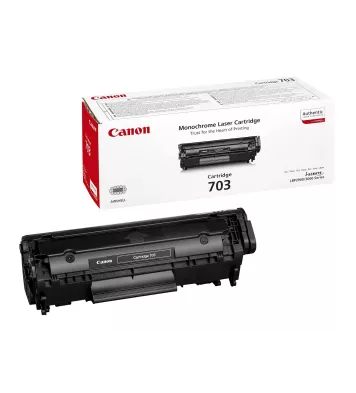 Original Canon Toner 703 - LBP2900 LBP3000 LBP 2900 LBP 3000 laser toner cartridge - 1 x black - 2000 pages