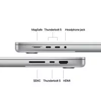Apple MacBook Pro 16" - M4 Pro Chip, 48GB RAM, 512GB SSD (MX2U3LL/A), ports view