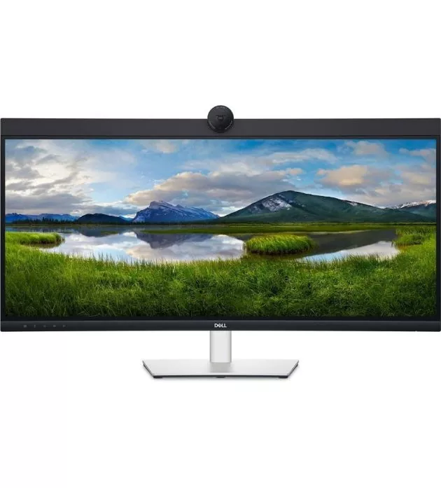 Dell 34″ P3424WEB Curved Video Conferencing Monitor with Webcam