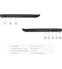 Lenovo ThinkPad X1 Carbon Gen 12 Touchscreen Laptop Ultra 7 155U, 32GB, ports view