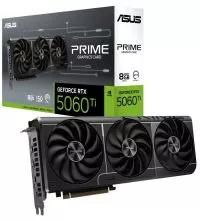 ASUS PRIME NVIDIA GeForce RTX 5060 Ti 8GB GDDR7 PCI Express 5.0 GPU, retail box