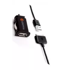 Griffin Technology PowerJolt Micro (Flat) 2A x 1 USB Power Charger for iPod/iPhone/iPad (Black)