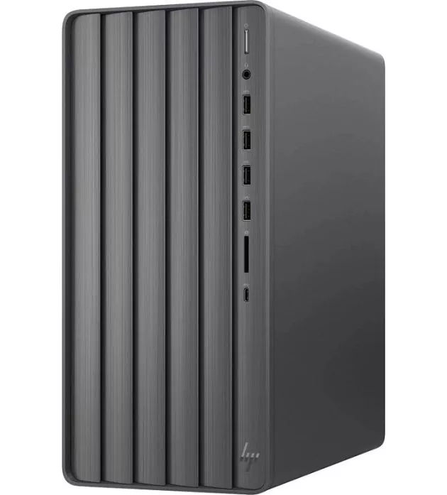 HP ENVY TE01-5085T Gaming Desktop - Core i7 14700F, 16GB RAM, RTX 4060, side view