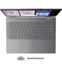 Lenovo Yoga 7i 2-in-1 Laptop 14" Touchscreen - Ultra 5-226V, 16GB RAM, 512GB, Top view